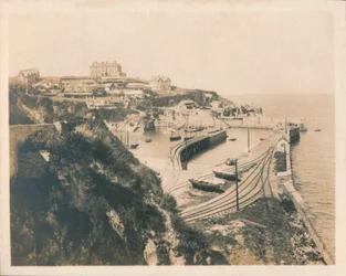 Le port - Newquay, 1927