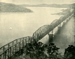 Le Pont de Hawkesbury, Nouvelle-Galles du Sud, 1901