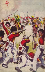 La Highland Light Infantry. La Charge de la Cavalerie Mahratta à Assaye, 1803, 1939
