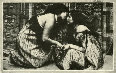 Le Hongi, une salutation maorie