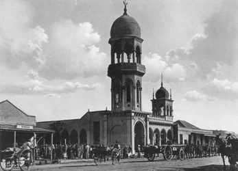 La mosquée indienne, Durban, Afrique du Sud