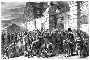 La famine irlandaise, 1845-1849, 1900