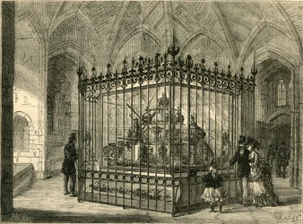 La salle des bijoux à la Tour