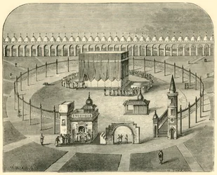 La Kaaba, La Mecque, 1890