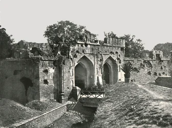 La Porte Kashmiri, Delhi, Inde, 1895
