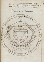 La Clé de Salomon, Clavicula Salomonis, début du XVIIIe siècle