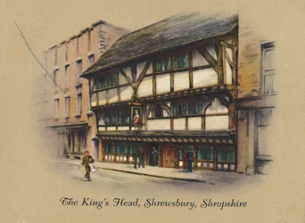 Le Kings Head, Shrewsbury, Shropshire, 1939