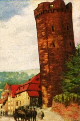 La tour penchée de Dausenau