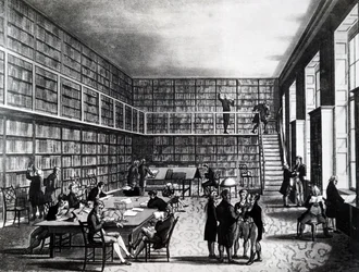 La bibliothèque de la Royal Institution, rue Albemarle
