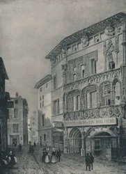 Le logement de Bonaparte à Valence, 1896