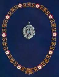 Le badge et le collier du lord-maire, 1916