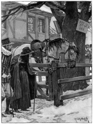 Le cheval du cavalier disparu, 1887