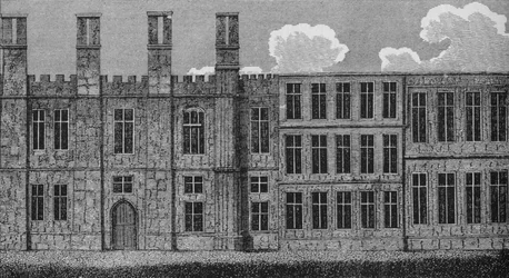 La Maison du manoir à Chelsea, construite par Henri VIII, c. 1810 1911