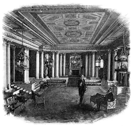 La Salle de Marbre, Palais de Buckingham, 1900