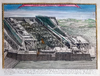 La machine de Marly, 18ème siècle