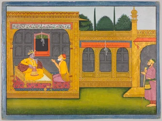Le Mariage de Rukmini [Mangal], 1775