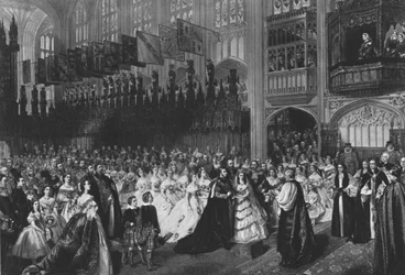 Le mariage du prince de Galles avec la princesse Alexandra de Danemark, 10 mars 1863, 1901