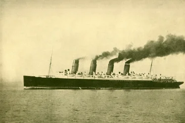 Le Mauretania Cunard Line, 30 696 tonnes, vers 1930