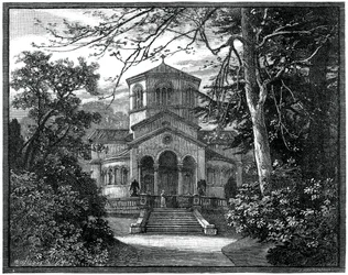 Le mausolée, Frogmore, 1900