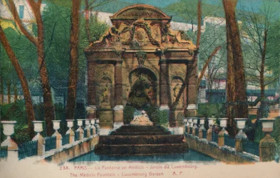 Fontaine Médicis - Jardin du Luxembourg, Paris, c. 1920