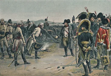 La rencontre de Napoléon et Mack, 1805
