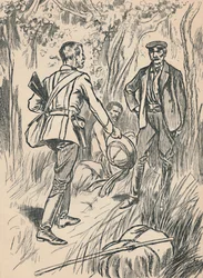 La Rencontre de Stanley et Livingstone, vers 1907