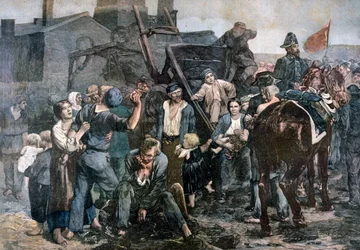 La grève des mineurs à Carmaux, 1892
