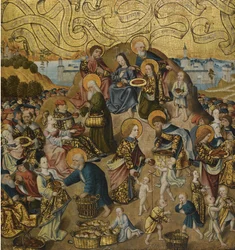 Le Miracle des cinq pains et des deux poissons, c. 1500