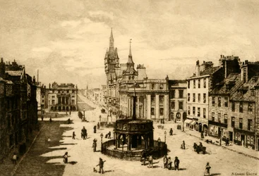 Les bâtiments municipaux, Aberdeen, 1898