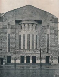 Le nouveau théâtre Hebbel, Berlin, vers 1908
