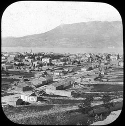 La nouvelle ville, Corinthe, Grèce, fin du 19e ou début du 20e siècle