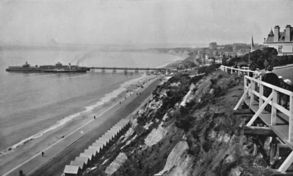 La nouvelle Undercliff Drive, vers 1910