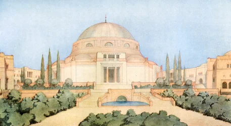 La nouvelle université, Jérusalem, Israël, 1926