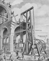 Les Normands construisant une cathédrale, vers 1934
