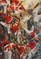 Les Northumberland Fusiliers. Assaut des remparts de San Vincente, 1939