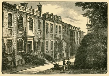 La vieille maison, vue du jardin du maître, 1898