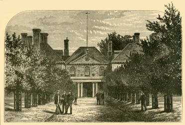 La vieille maison, depuis la cour, 1898