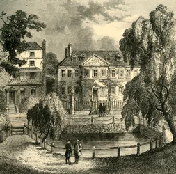 La vieille maison sur la place, vers 1878