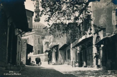 La vieille ville de Rhodes, Grèce, 1936
