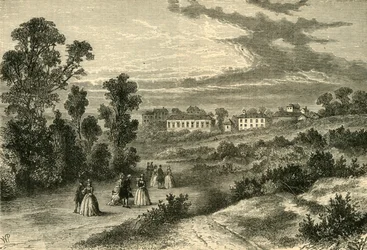 Le Vieux Puits, Hampstead, vers 1750