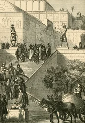 Le Palais de Kouyunjik, restauré. D