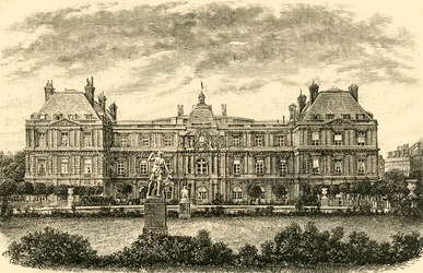 Le Palais du Luxembourg, Paris, 1890