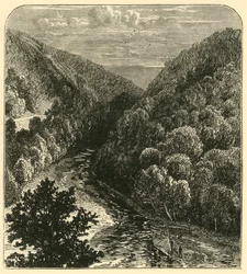 Le col de Killiecrankie, 1898