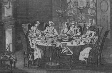 La Pâque des Juifs portugais, vers 1730