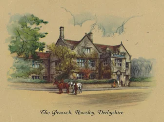 Le paon, Rowsley, Derbyshire, 1939