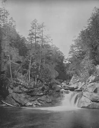 La piscine, chaîne de Franconia, Montagnes Blanches, c. 1897