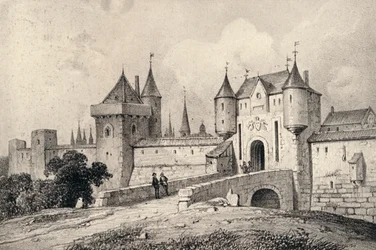 La Porte Saint-Honoré au XIIIe siècle, 1915