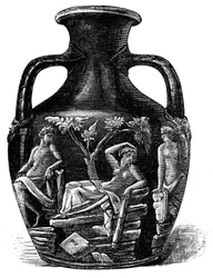 Le vase de Portland, 1891