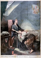 La famille démunie, ou Le suicide, 1849, 1897