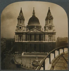 La fierté de Londres, Cathédrale Saint-Paul, Londres, Angleterre, vers 1910